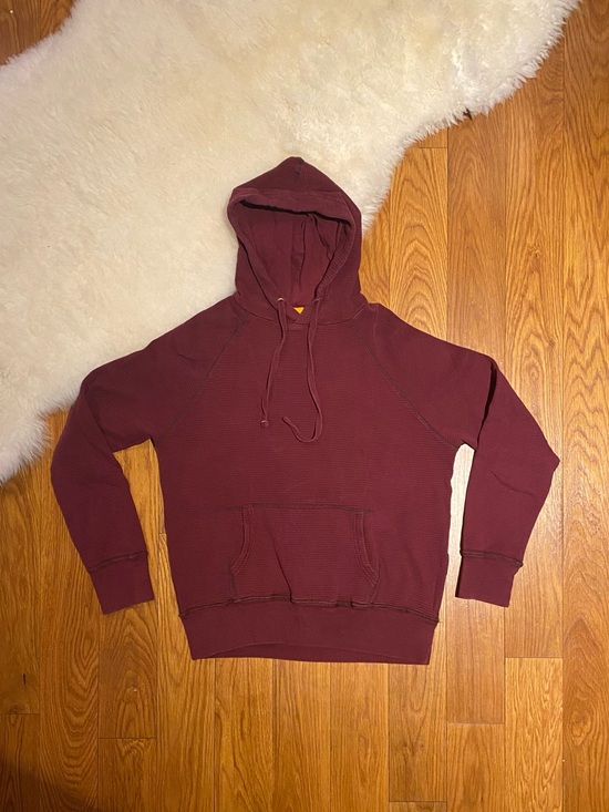 Canyon River Blues Other - Men's Burgundy Hooded Raglan Pullover  Sweatshirt